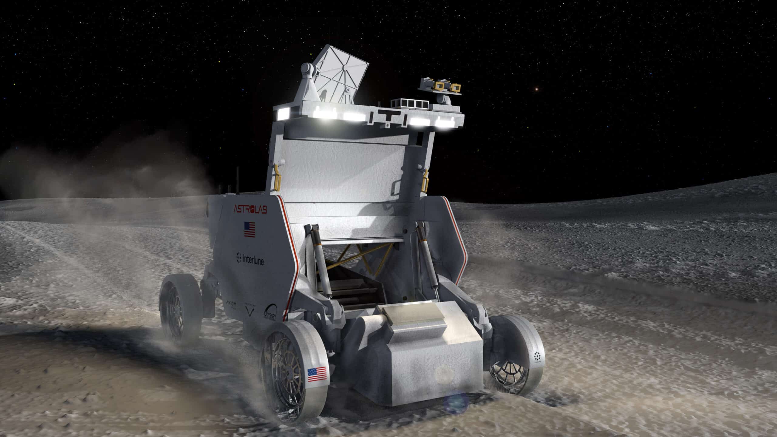 Micro Solar Powered Rover Astrolab’s FLEX Rover, a Solar-Powered Electric Vehicle, Will Harvest ...